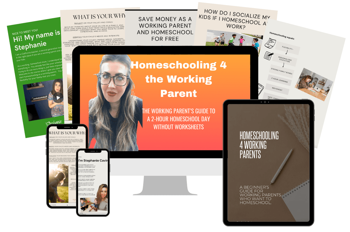 Homeschooling 4 The Working Parent