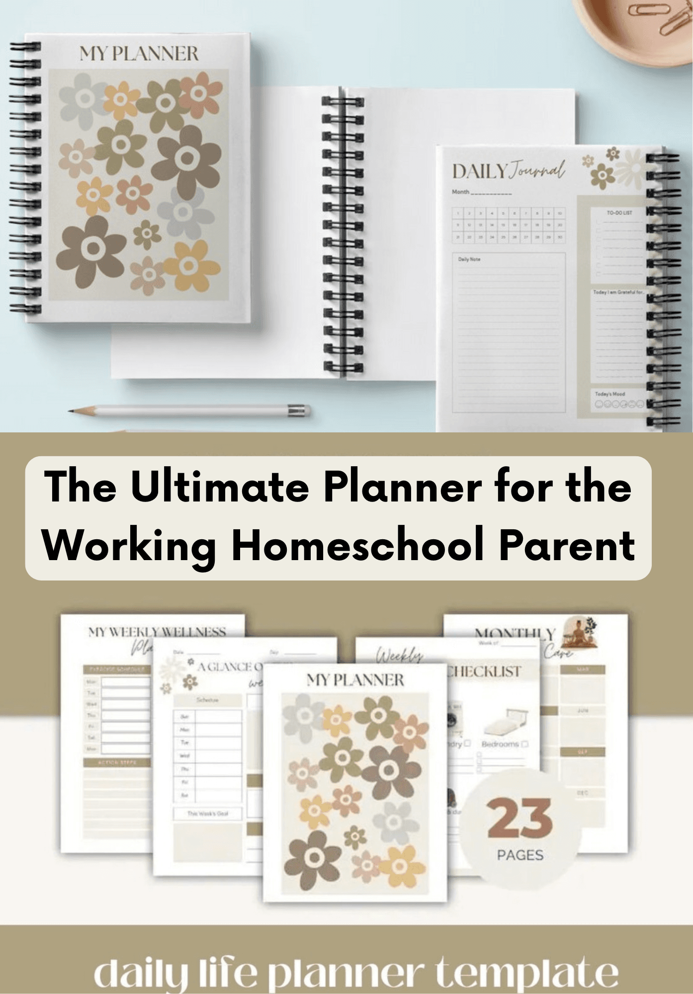 Add On: Homeschooling for the Working Parent Planner